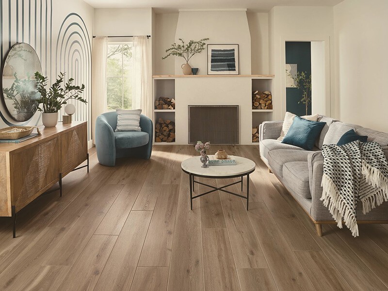 Living Area Luxury Vinyl Flooring | Super Floors Of Alaska
