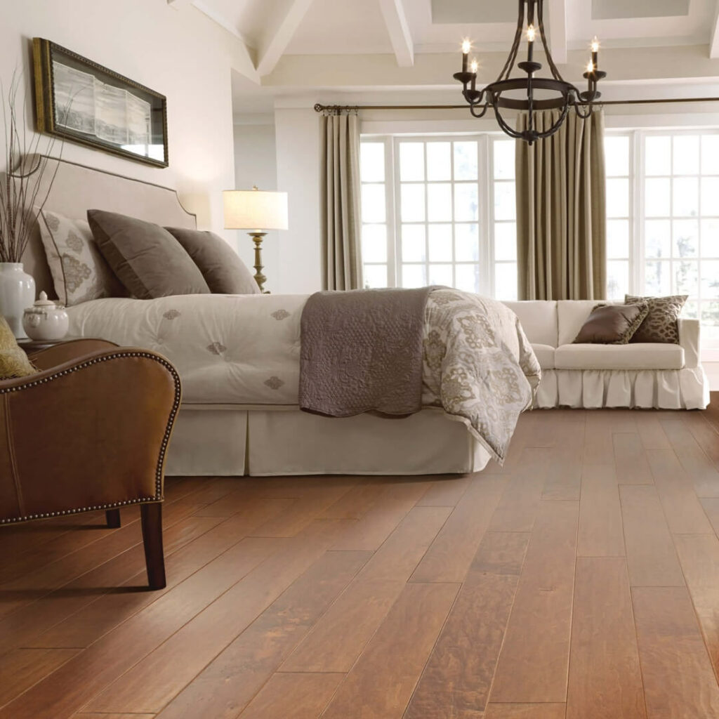 Bedroom Hardwood Flooring | Super Floors Of Alaska