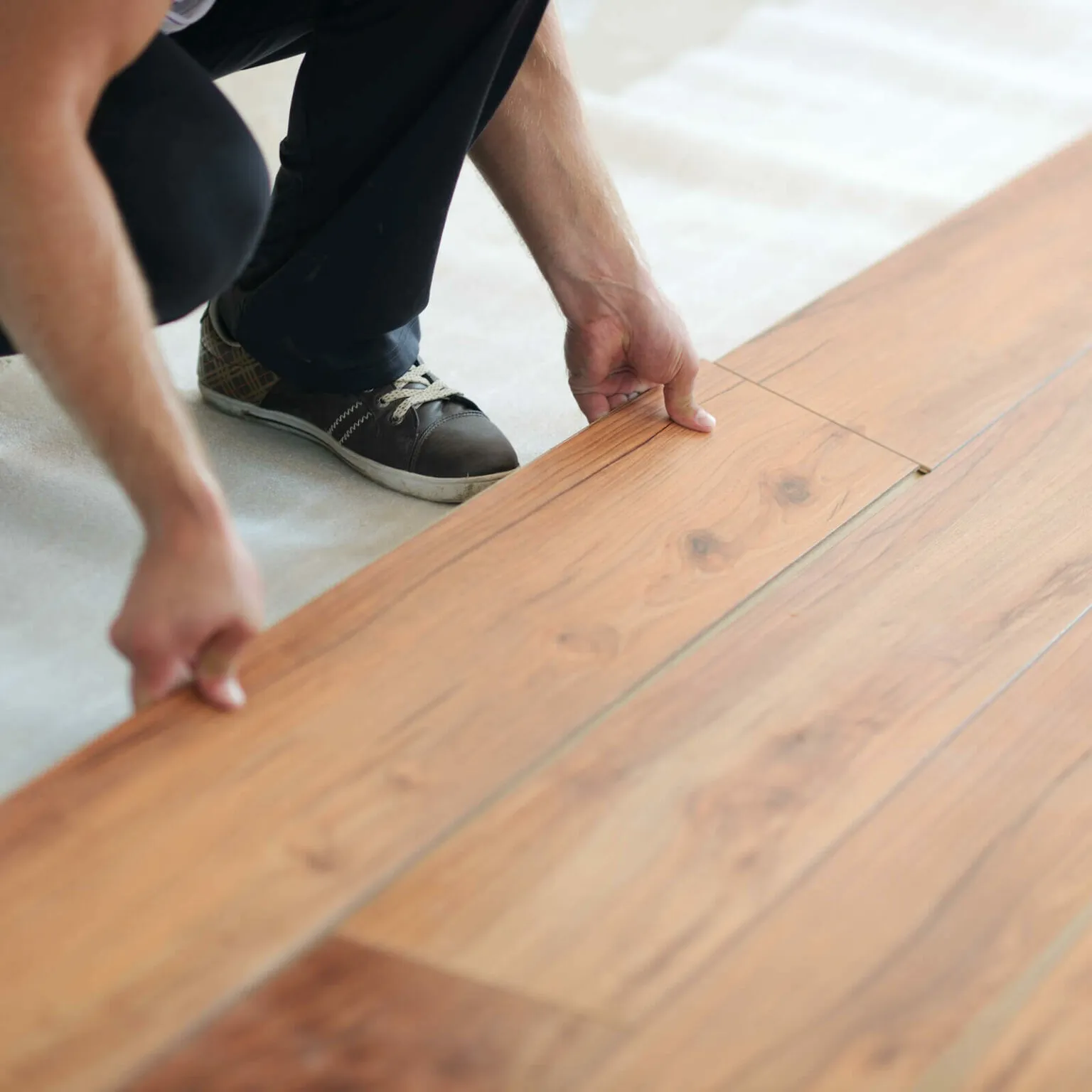 Laminate installation | Super Floors Of Alaska